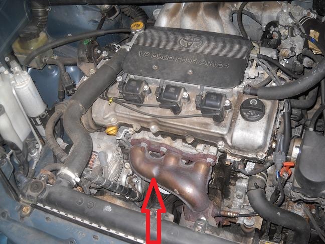 Выпускной коллектор Toyota Camry 