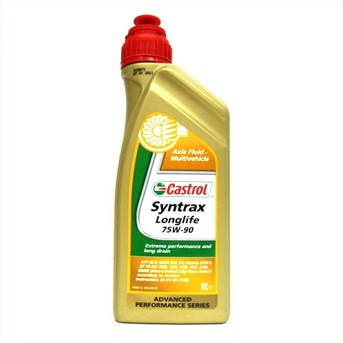 Трансмиссионное масло Castrol Syntrax Long Life 75W-90 для редуктора заднего моста BMW X5 F15