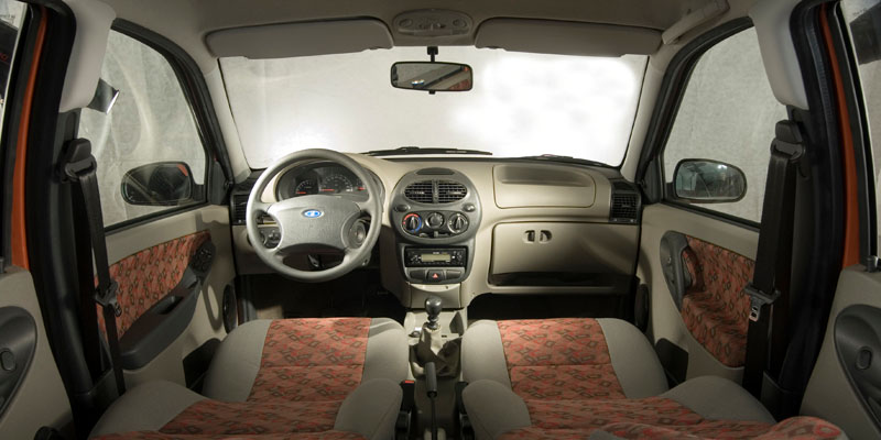 Пример приборной панели Lada Kalina