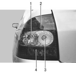Задние фонари Lada Kalina