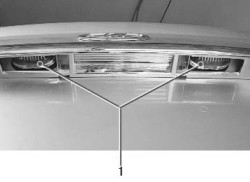 Фонари освещения номерного знака Lada Kalina