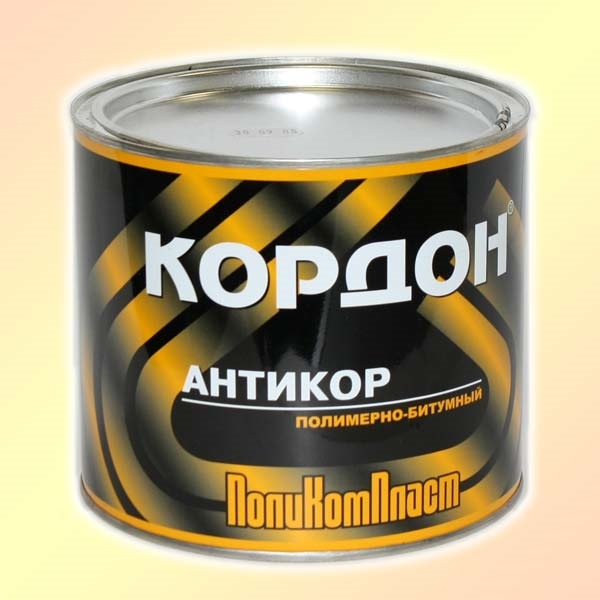 Антикор полиметно-битумный Кордон для защиты от коррозии кузова Лада Гранта (ВАЗ 2190)