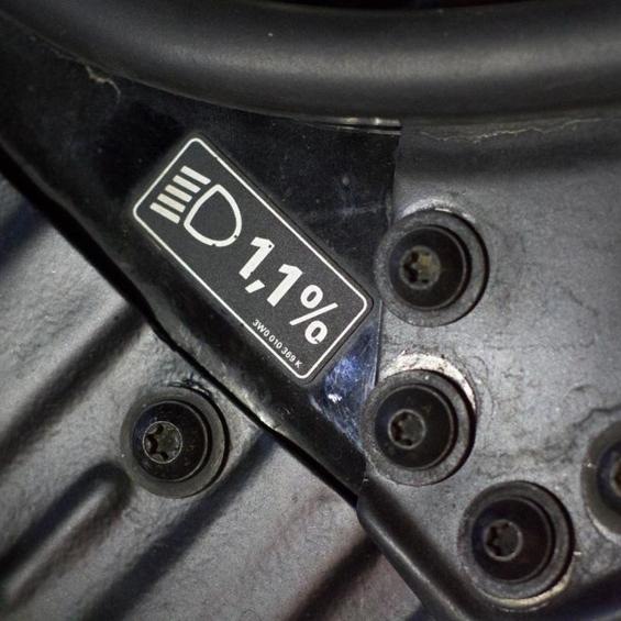 Значок процентного показателя падения луча Fiat Doblo